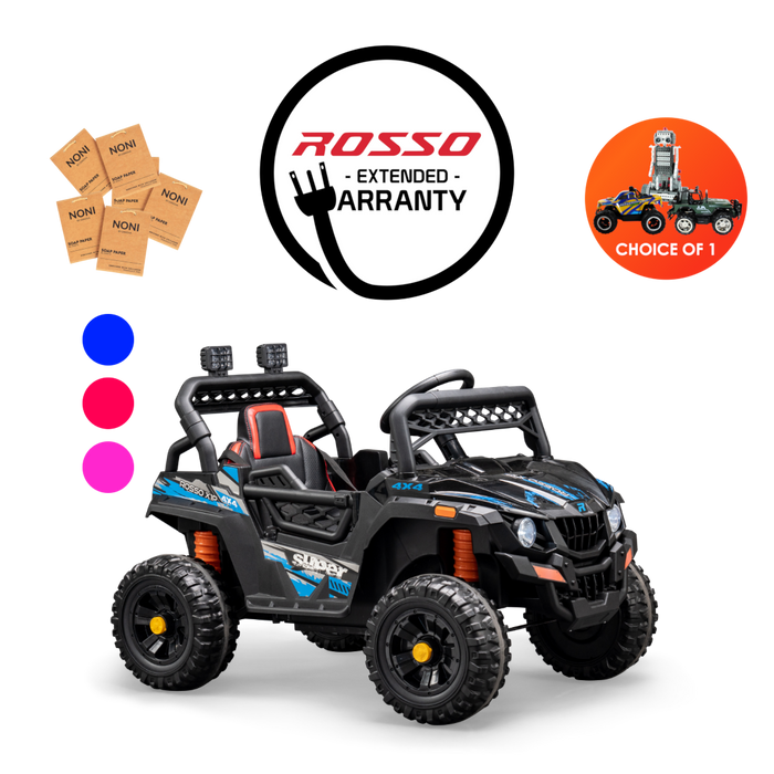 Rosso X1 Premium Ride On Bundle - 3 Colors in 1