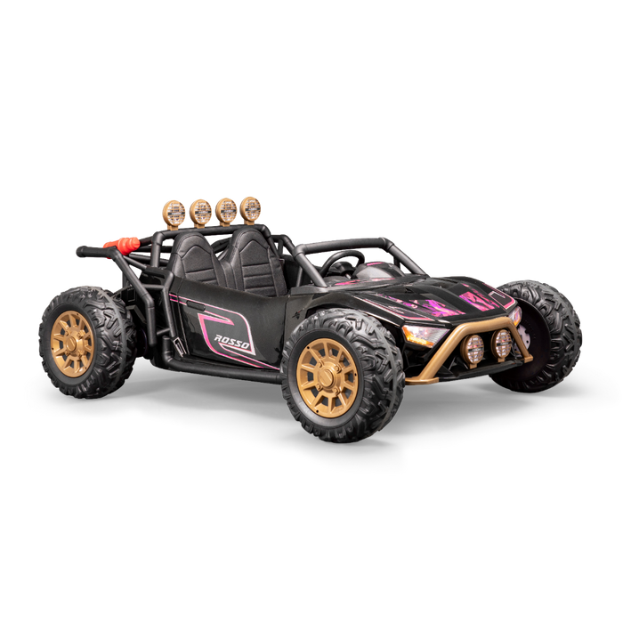 Rosso XDB Dune Buggy Outdoor Ride On 4 Wheeler For Kids | Pink | For 3-8 yrs old
