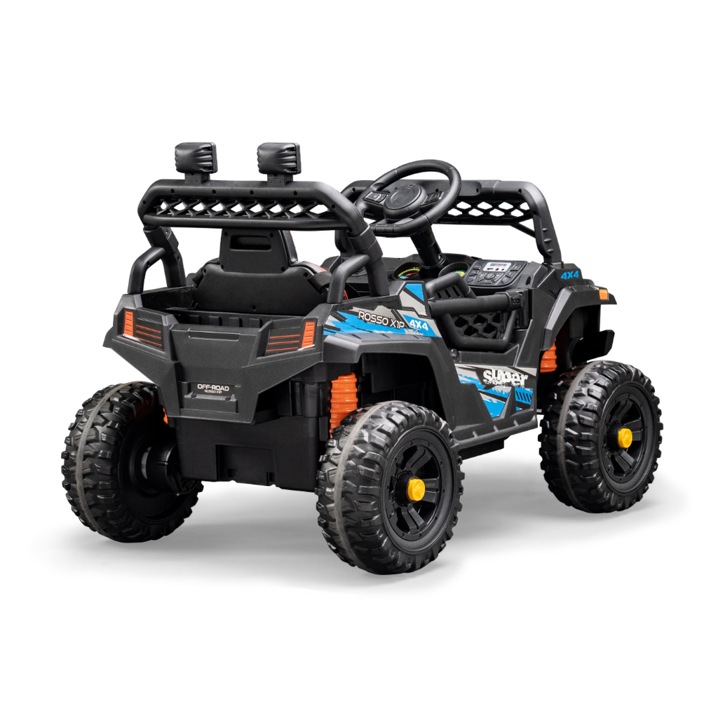 peg perego polaris rzr 900 blue Rosso X1P Electric Outdoor Ride-On 4 Wheeler For Kids Blue