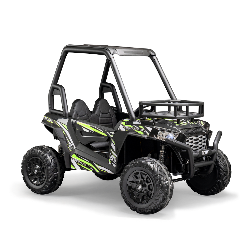 Rosso X5P - Electric Ride-On 2 Seater UTV Car For Kids | Green