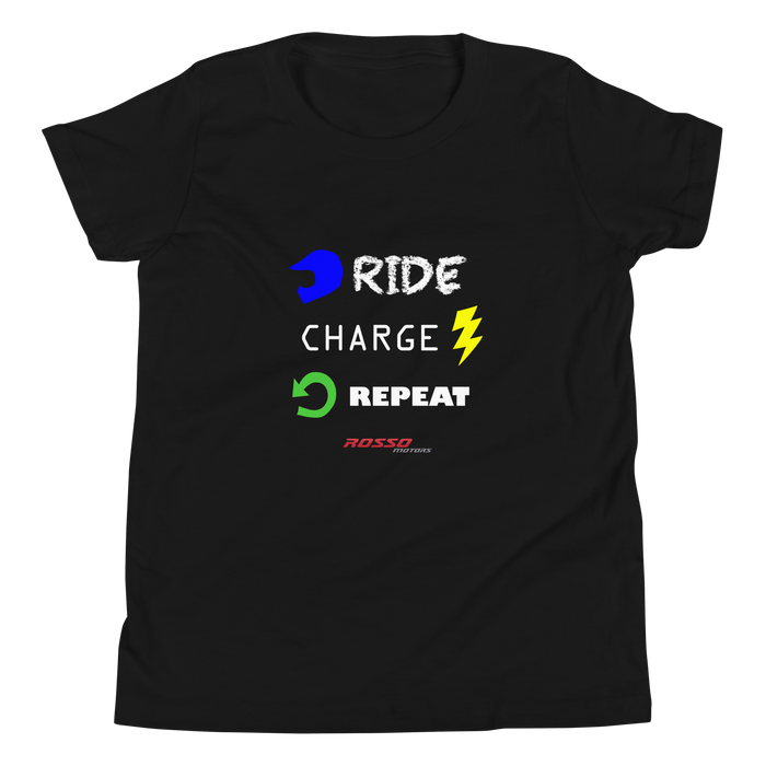Rosso "Life Cycle" Kids T-Shirt (Blue/Green/Yellow)
