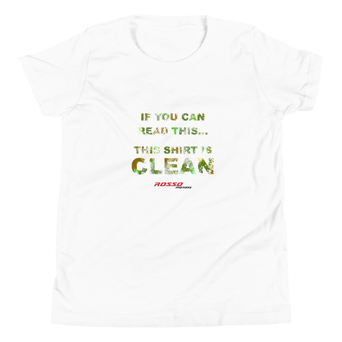 Rosso "Clean Test" Kids T-Shirt