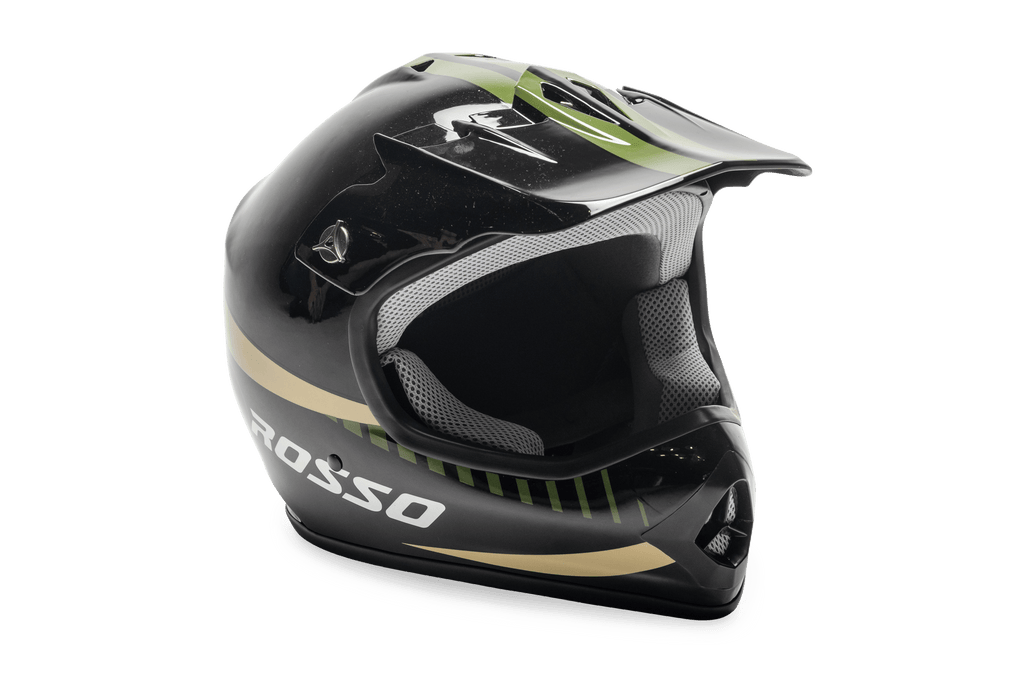 Rosso Off Road Motocross ATV Helmets For Kids Army Camo DOT Approved – Rosso Motors Kids Toys