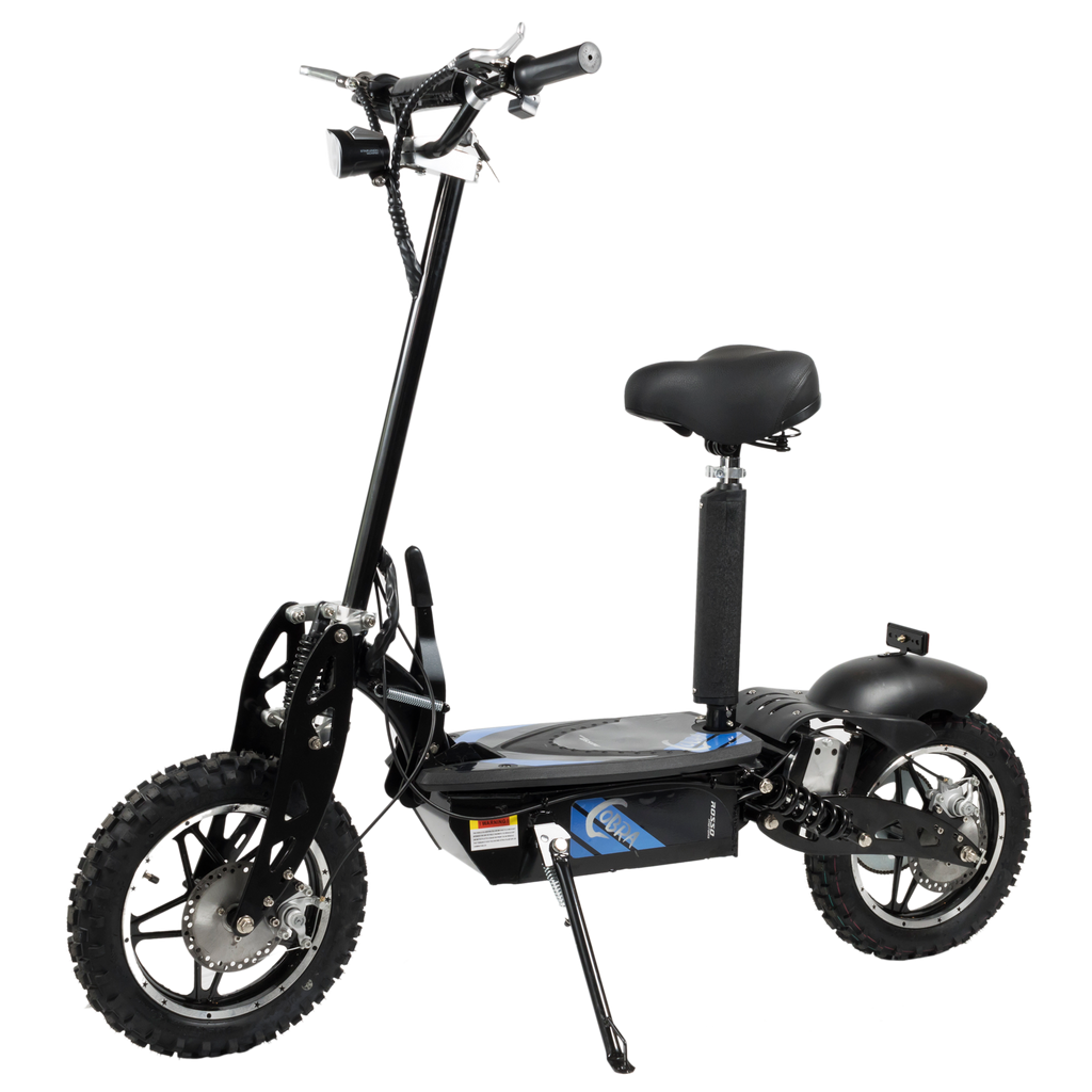 Rosso Foldable Stand Kick Electric Scooter with Blue Rosso Motors Kids