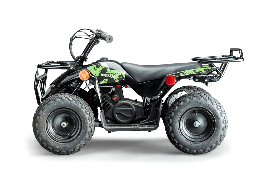 Rosso eQuad R Rideon Utility Outdoor 4 Wheeler With Racks For Kids