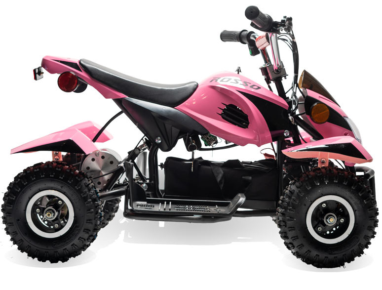 eQuad S Pink 500W ATV 4 Wheeler for Girls