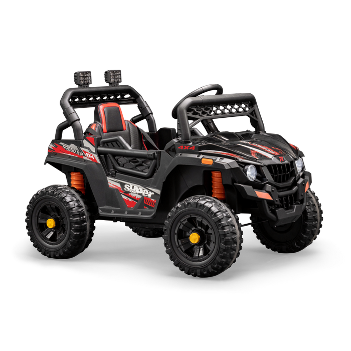 Rosso X1P Electric Outdoor Ride-On 4 Wheeler For Kids Red | Remote Control | For 2-6 yrs old