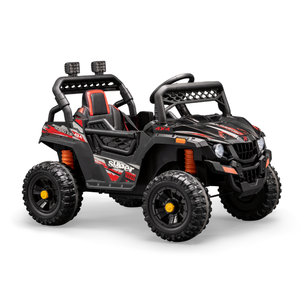 Rosso X1P Electric Outdoor Ride-On 4 Wheeler For Kids Red | Remote Rosso X1P Electric Outdoor Ride-On 4 Wheeler For Kids Red | Remote