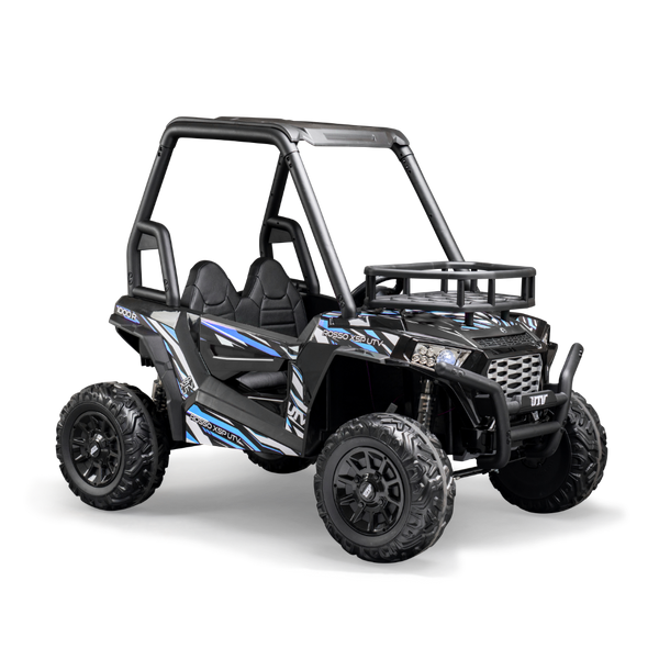 Rosso X5P - Electric Ride-On 2 Seater UTV Car For Kids | Blue Rosso X5P - Electric Ride-On 2 Seater UTV Car For Kids | Blue