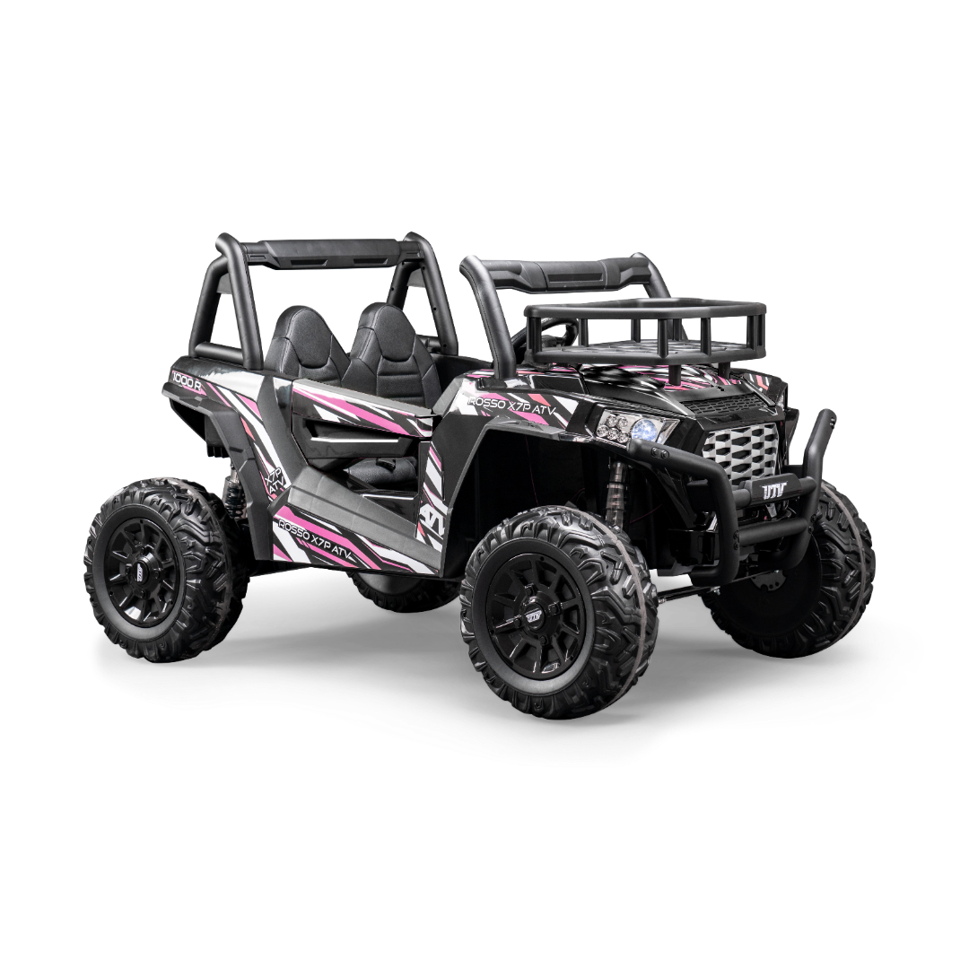 Rosso X7P - Electric Ride-On 2 Seater Jeep Car For Kids