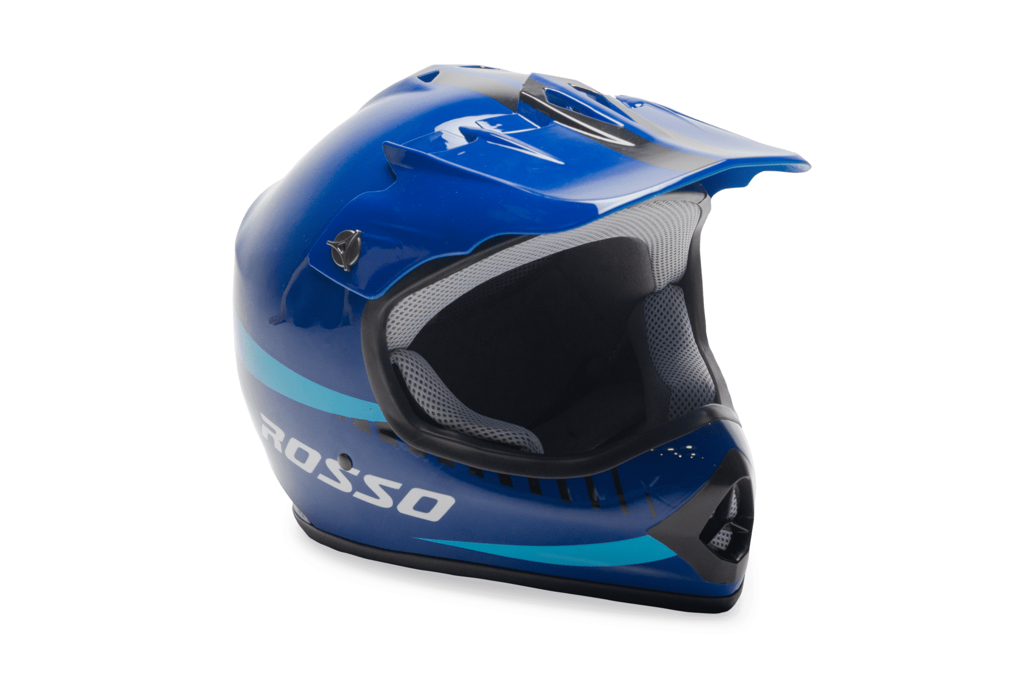 Casque Cross enfant ROUGE - KIMO pour Moto et Quad Helmet ATV