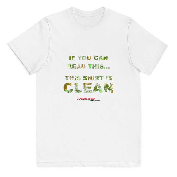 Rosso "Clean Test" Kids T-Shirt