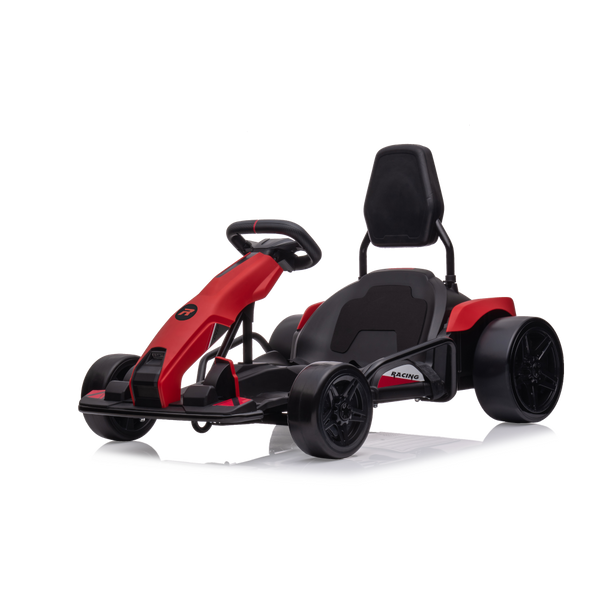 Rosso M3 ride-on Go Kart Wheeler For Kids Ember Red ASTM