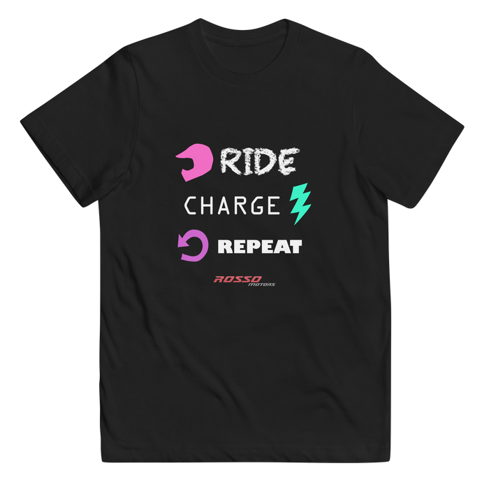 Rosso "Life Cycle" Kids T-Shirt (Pink/Aqua/Purple)
